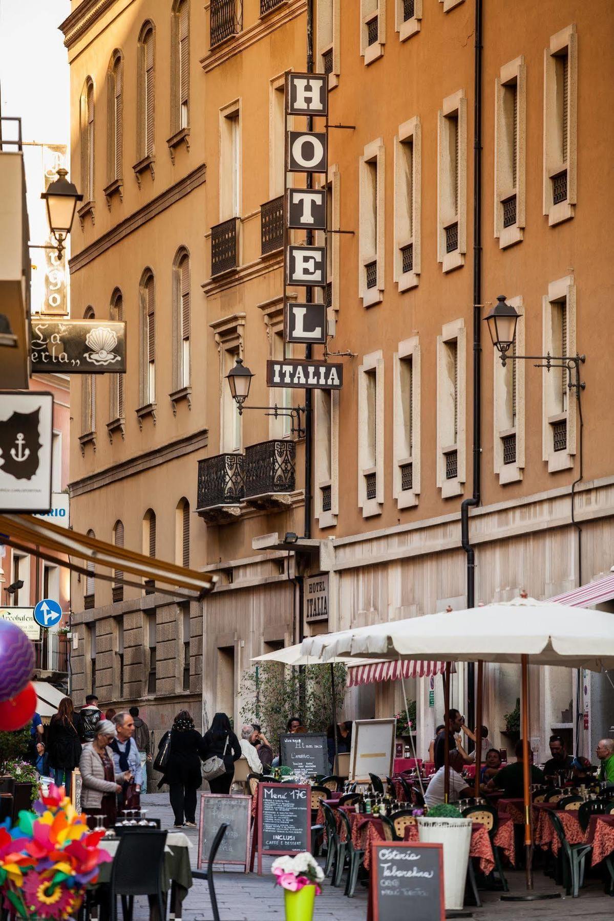 Hotel Italia Cagliari Bagian luar foto