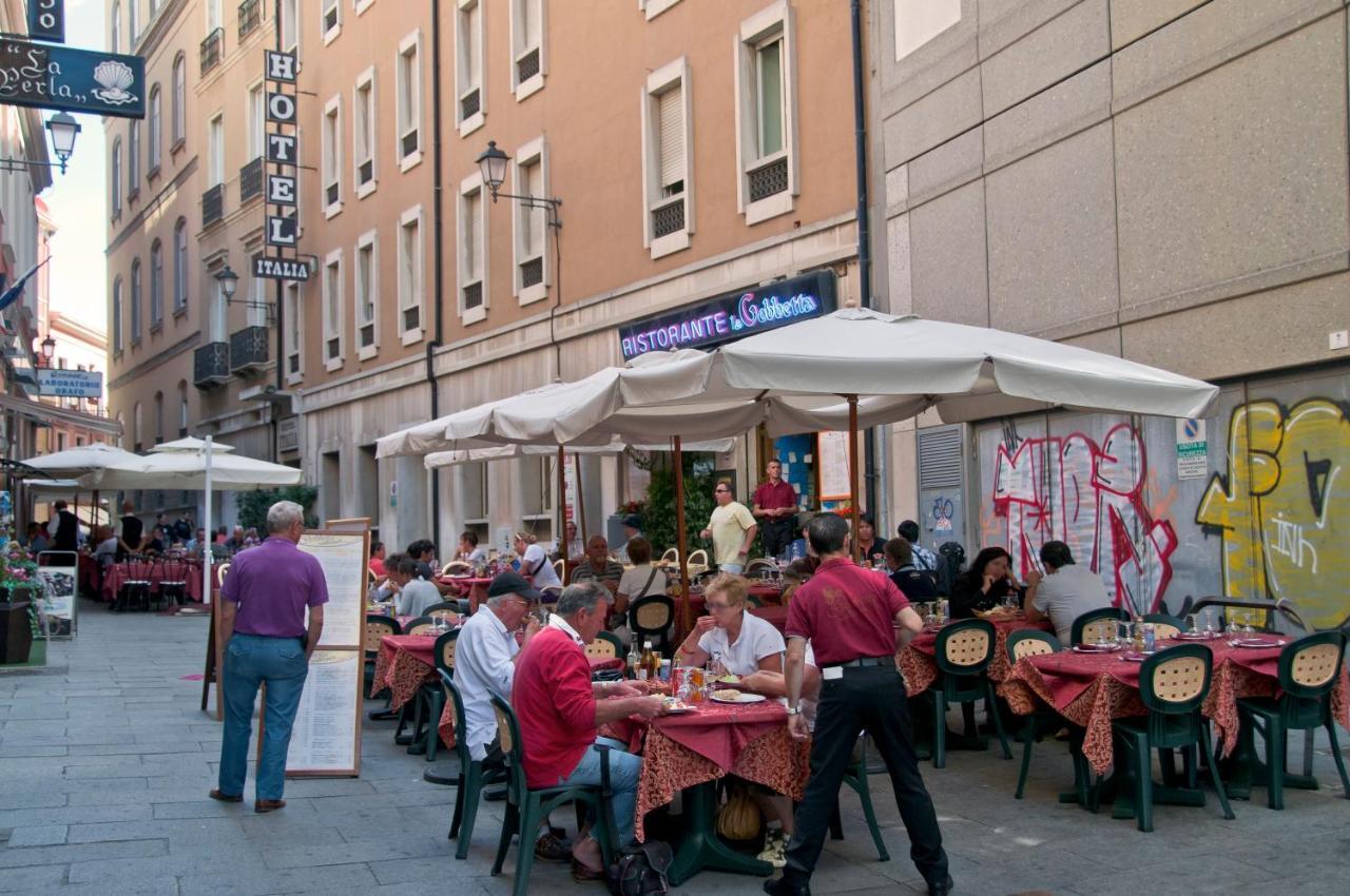 Hotel Italia Cagliari Bagian luar foto